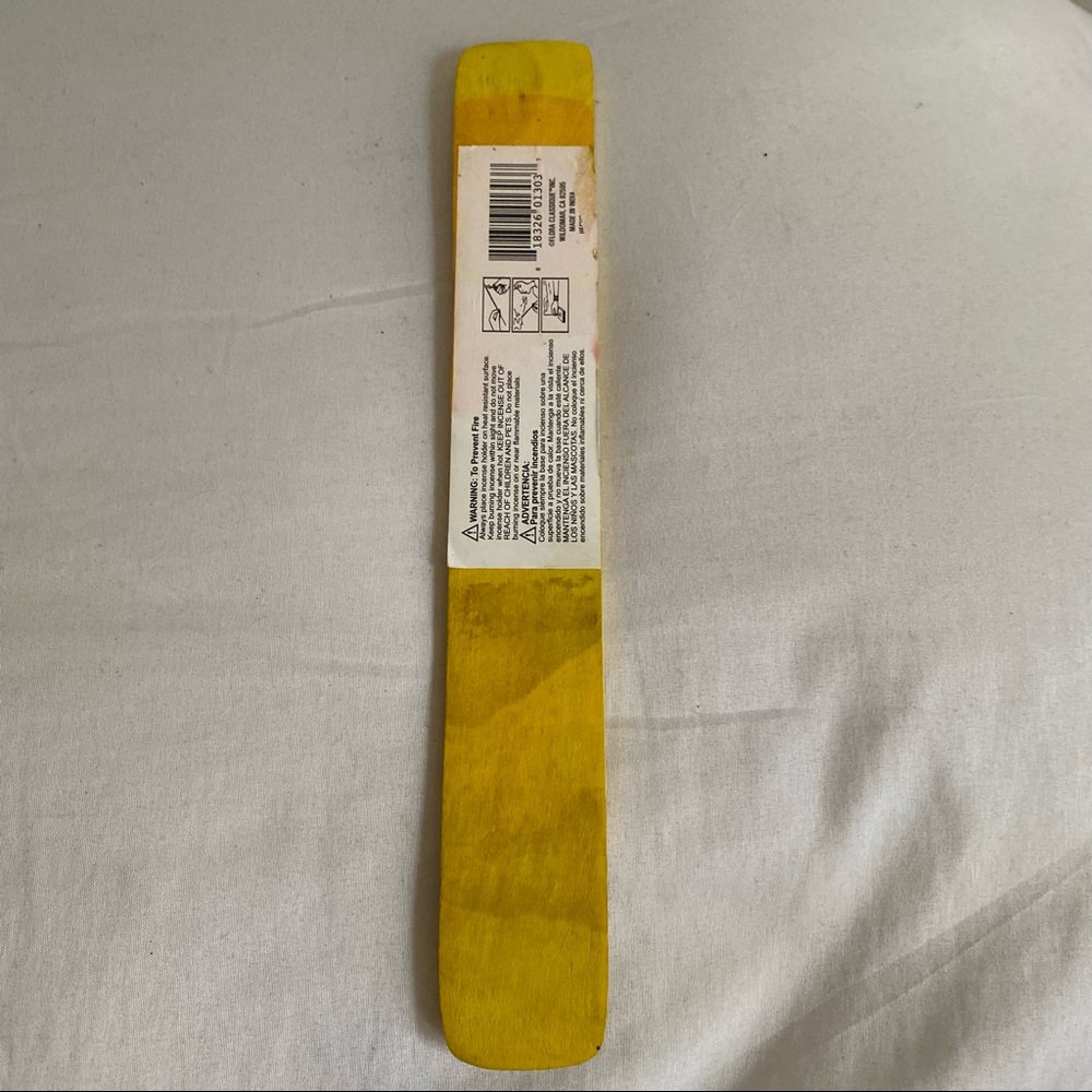Bohemian • Yellow Incense Holder 💛 *FREE INCENSE INCLUDED IN PURCHASE* - Picture 5 of 6